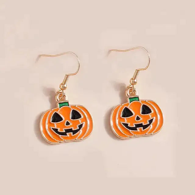 Halloween Themed Drop Earrings - Whatever You Like Shop