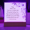 Happy Mother's Day Acrylic Square Plaque - Whatever You Like Shop