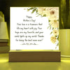 Happy Mother's Day Acrylic Square Plaque - Whatever You Like Shop