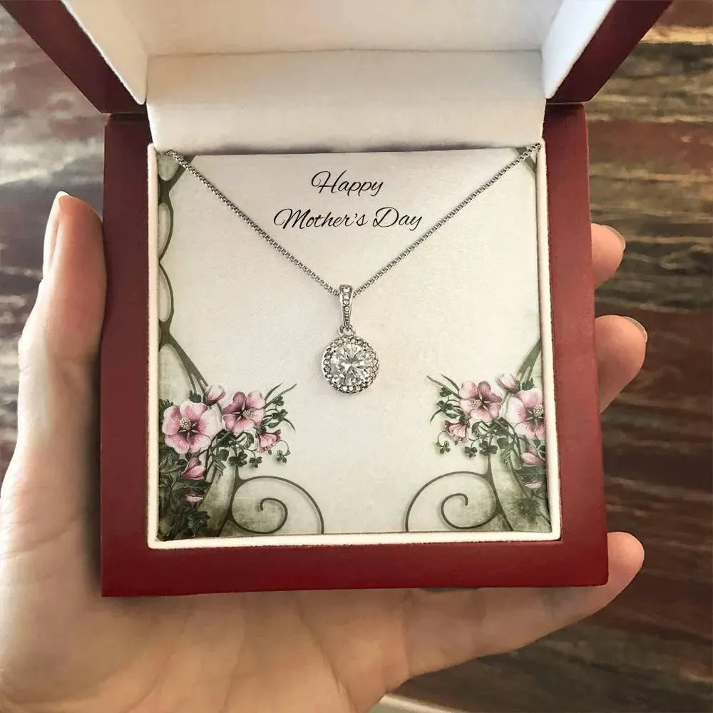 Happy Mother's Day Eternal Hope Necklace - Whatever You Like Shop