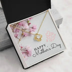 Happy Mother's Day Love Knot Necklace - Whatever You Like Shop