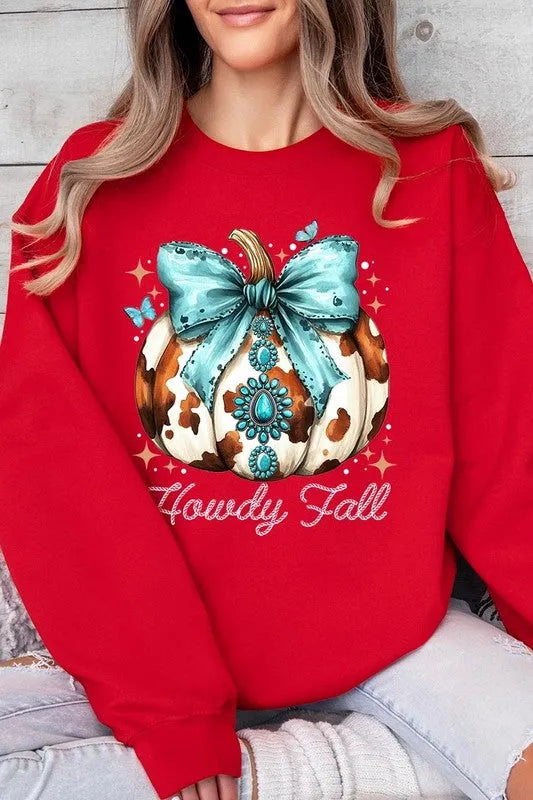 Howdy Fall Pumpkin Sweatshirts - Whatever You Like Shop