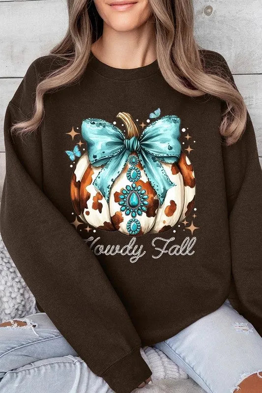 Howdy Fall Pumpkin Sweatshirts - Whatever You Like Shop