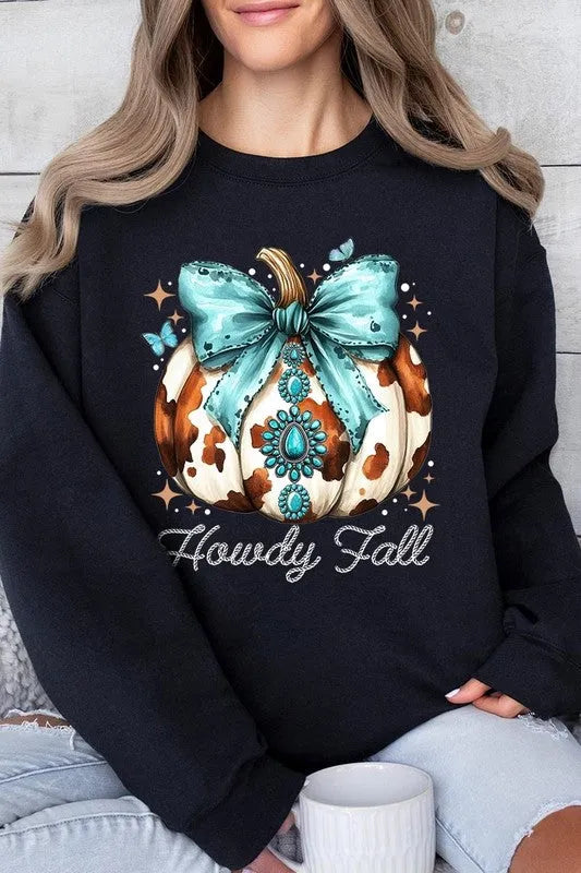 Howdy Fall Pumpkin Sweatshirts - Whatever You Like Shop