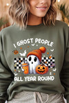 I Ghost People Graphic Fleece Sweatshirts - Whatever You Like Shop