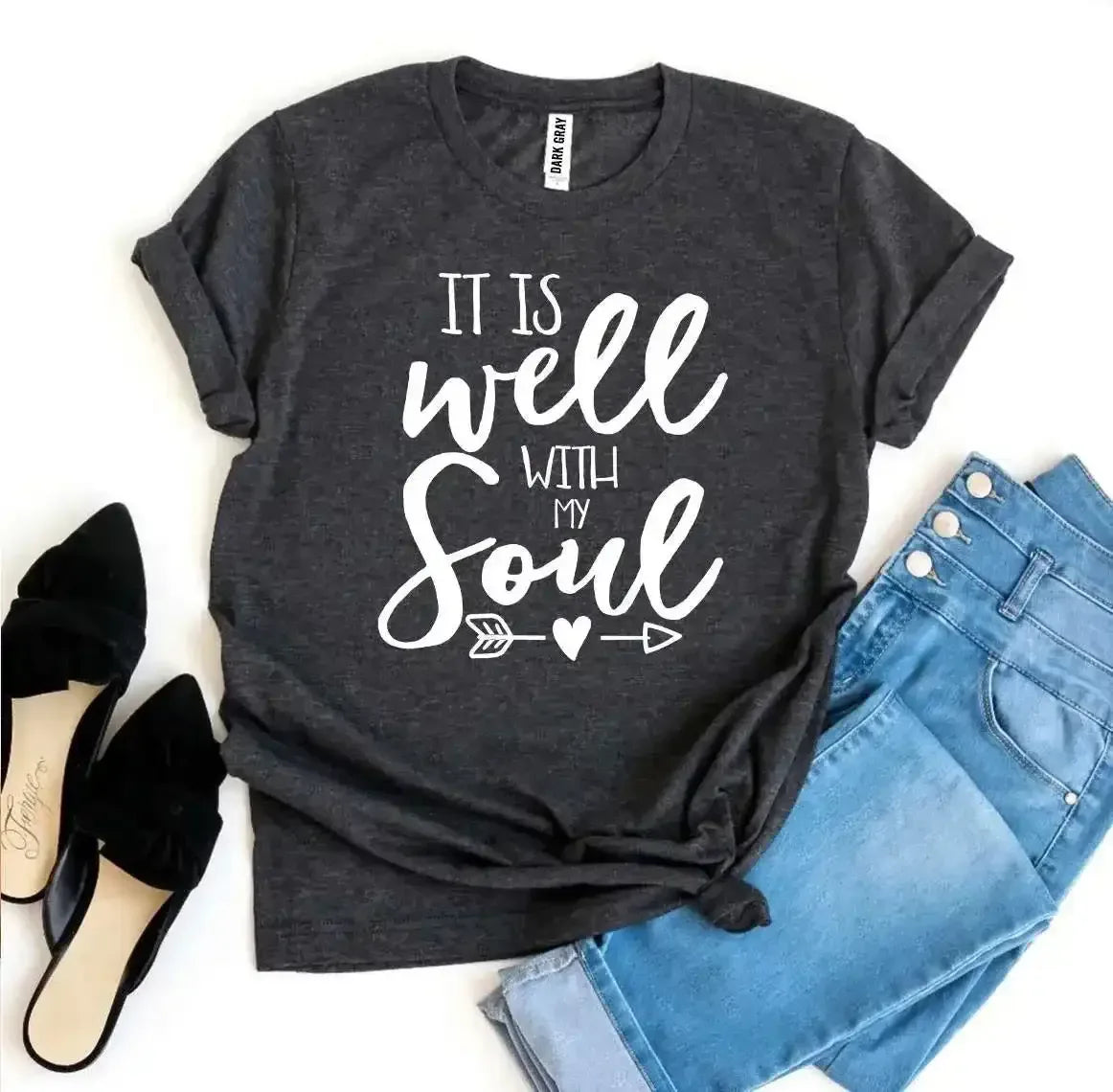It is Well with my Soul T-Shirt - Whatever You Like Shop