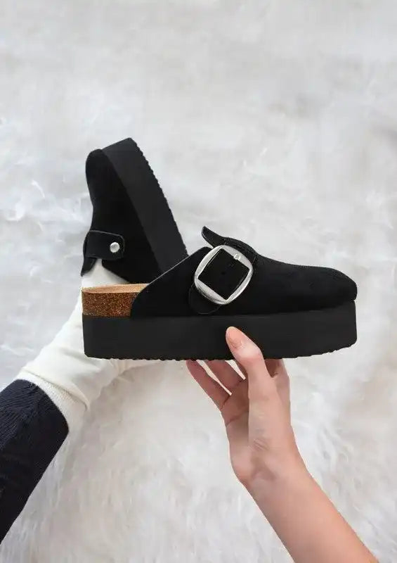 JASMINE SLIP ON PLATFORM CLOG - Whatever You Like Shop