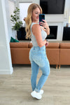 Judy Blue Denim Aiden High Rise Patch Pocket Distressed Boyfriend Jeans - Whatever You Like Shop