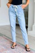 Judy Blue Denim Cooper High Rise Vintage Denim Jogger - Whatever You Like Shop