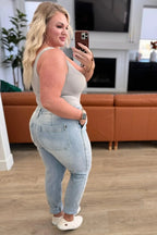 Judy Blue Denim Cooper High Rise Vintage Denim Jogger - Whatever You Like Shop