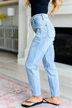 Judy Blue Denim Cooper High Rise Vintage Denim Jogger - Whatever You Like Shop