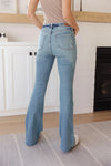 Judy Blue Denim Kiana High Rise Heavy Destroy Flare Jeans - Whatever You Like Shop