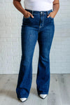 Judy Blue Denim Mavis High Rise Side Seam Detail Flare Jeans - Whatever You Like Shop