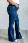 Judy Blue Denim Mavis High Rise Side Seam Detail Flare Jeans - Whatever You Like Shop