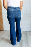 Judy Blue Denim Mavis High Rise Side Seam Detail Flare Jeans - Whatever You Like Shop