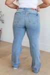 Judy Blue Denim Mildred High Rise V Front Waistband Straight Jeans - Whatever You Like Shop