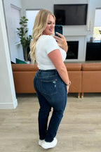 Montana High Rise Rigid Magic Distressed Straight Jeans - Whatever You Like Shop