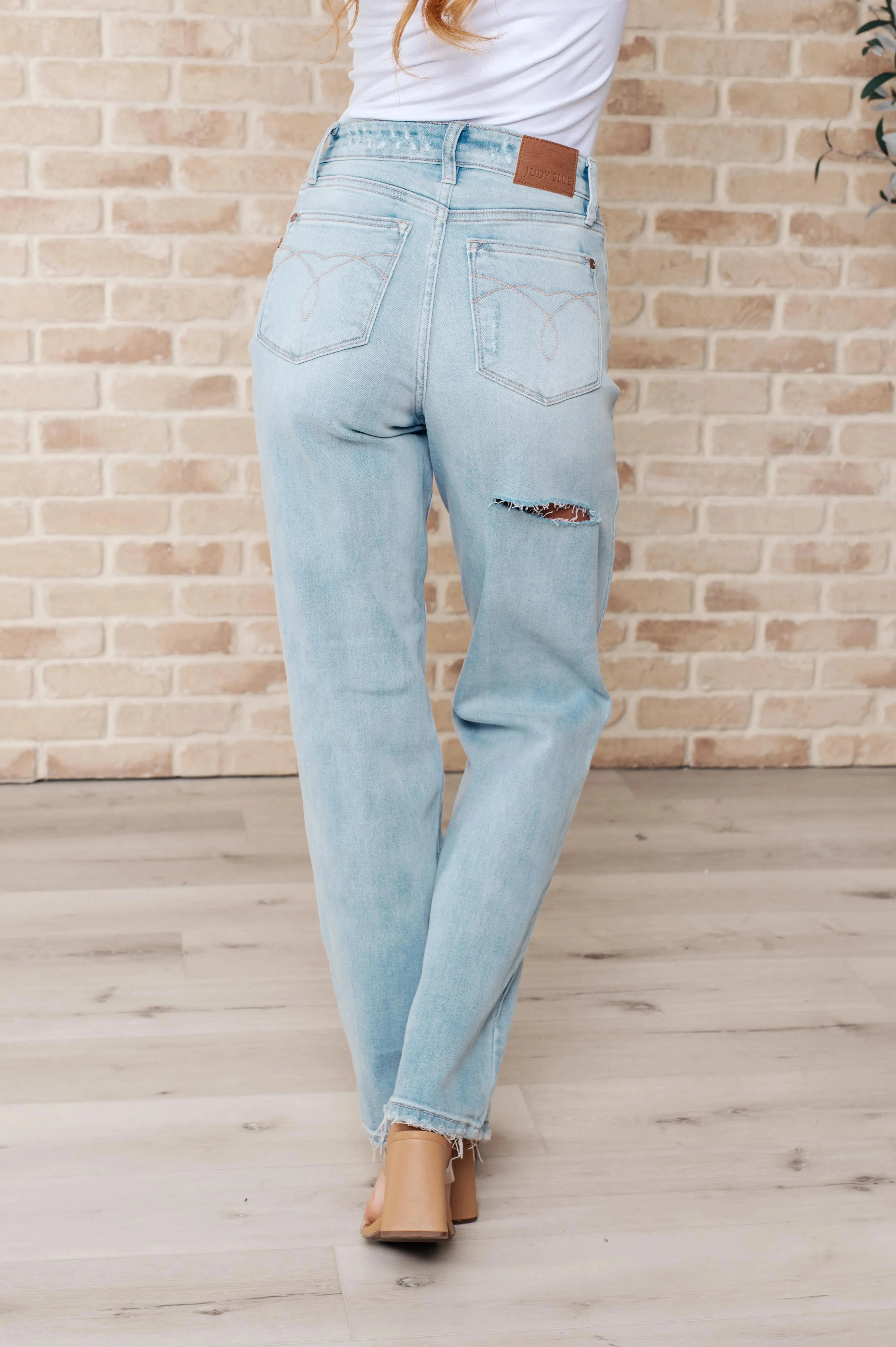 Judy Blue Denim Parker High Rise 90's Straight Jeans - Whatever You Like Shop