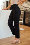 Judy Blue Denim Reese Rhinestone Slim Fit Jeans in Black - Whatever You Like Shop