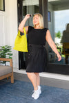 Just a Flirt Pleated Skirt in Black - Whatever You Like Shop