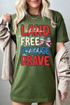 Land Of The Free T-Shirt - Whatever You Like Shop