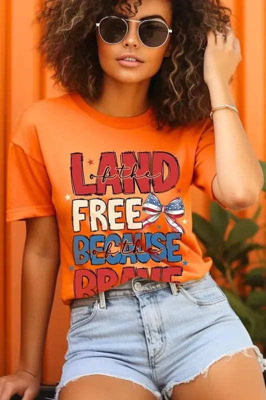 Land Of The Free T-Shirt - Whatever You Like Shop