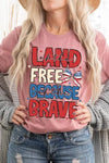 Land Of The Free T-Shirt - Whatever You Like Shop