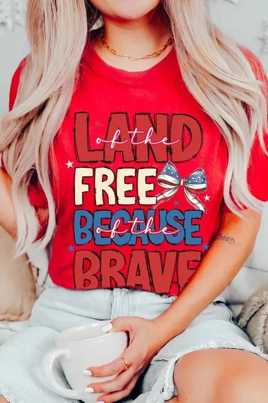 Land Of The Free T-Shirt - Whatever You Like Shop