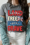 Land Of The Free T-Shirt - Whatever You Like Shop