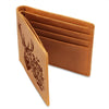 Leather Wallet-Best Bucking Dad - Whatever You Like Shop