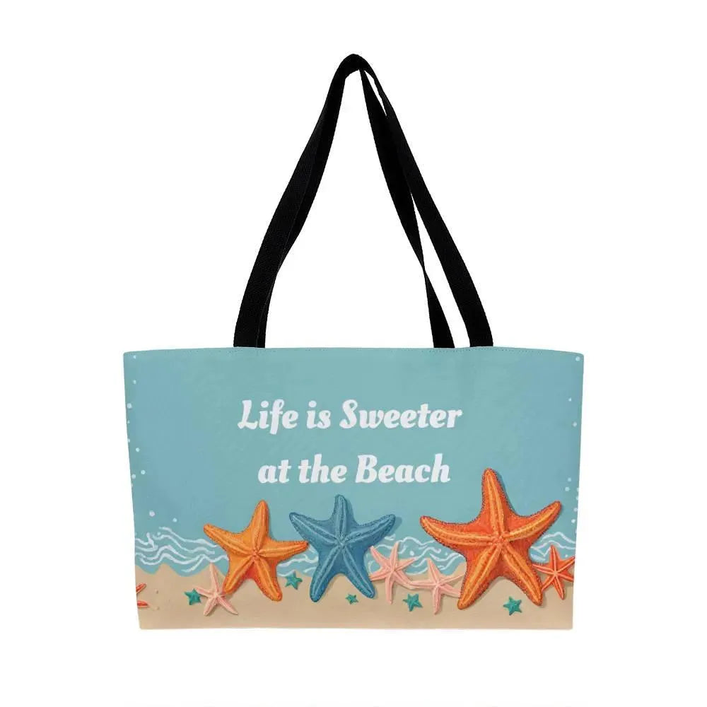 Life is Sweeter at the Beach Weekender Tote - Whatever You Like Shop