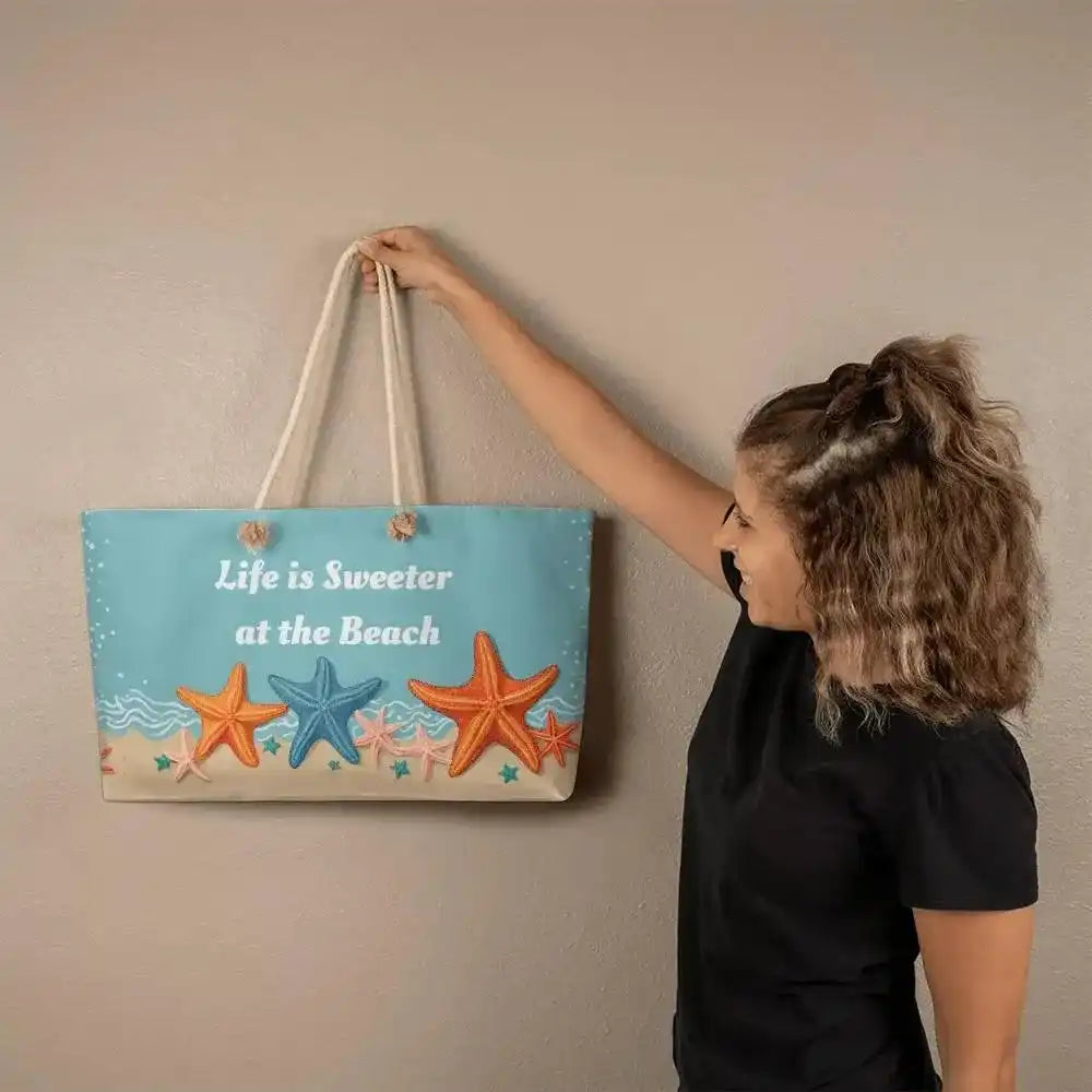 Life is Sweeter at the Beach Weekender Tote - Whatever You Like Shop