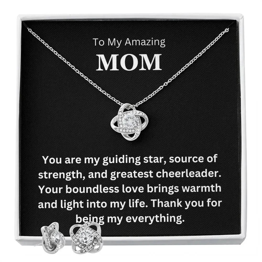 Love Knot Necklaces for Mom-To My Amazing Mom - Whatever You Like Shop