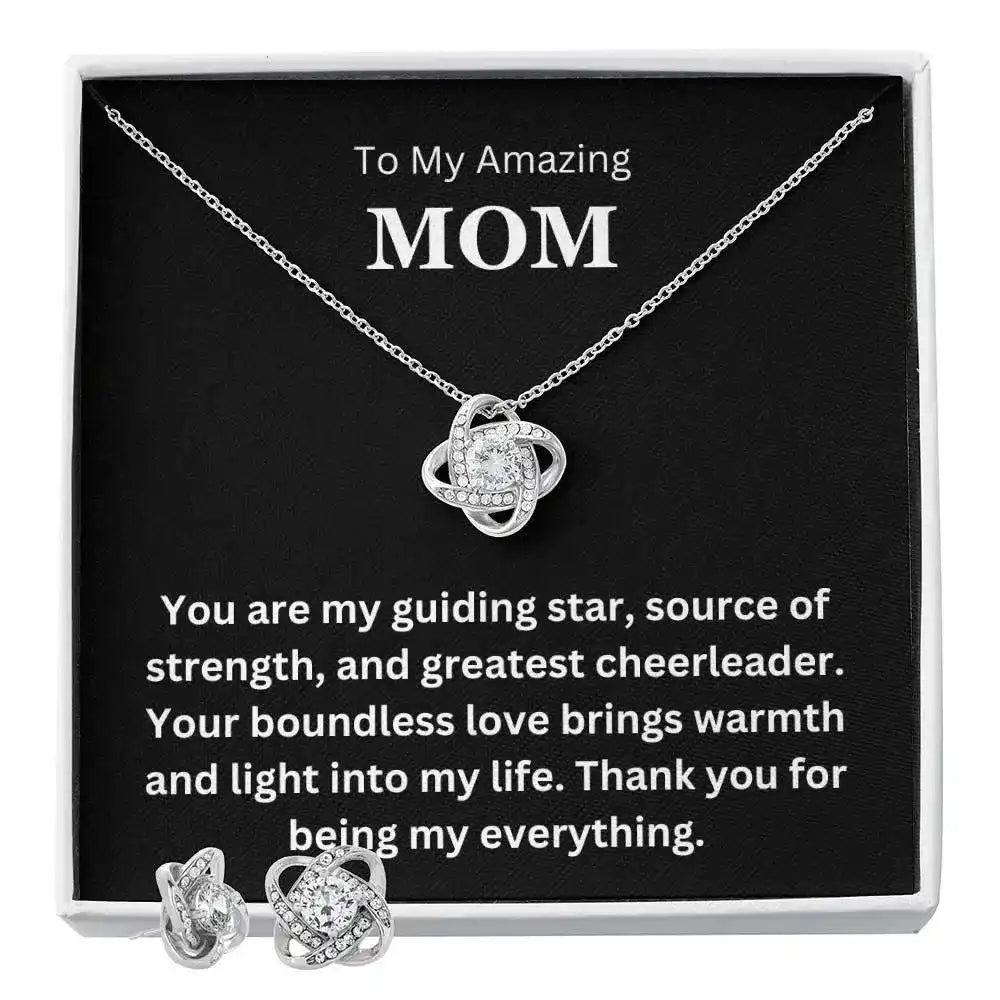 Love Knot Necklaces for Mom-To My Amazing Mom - Whatever You Like Shop