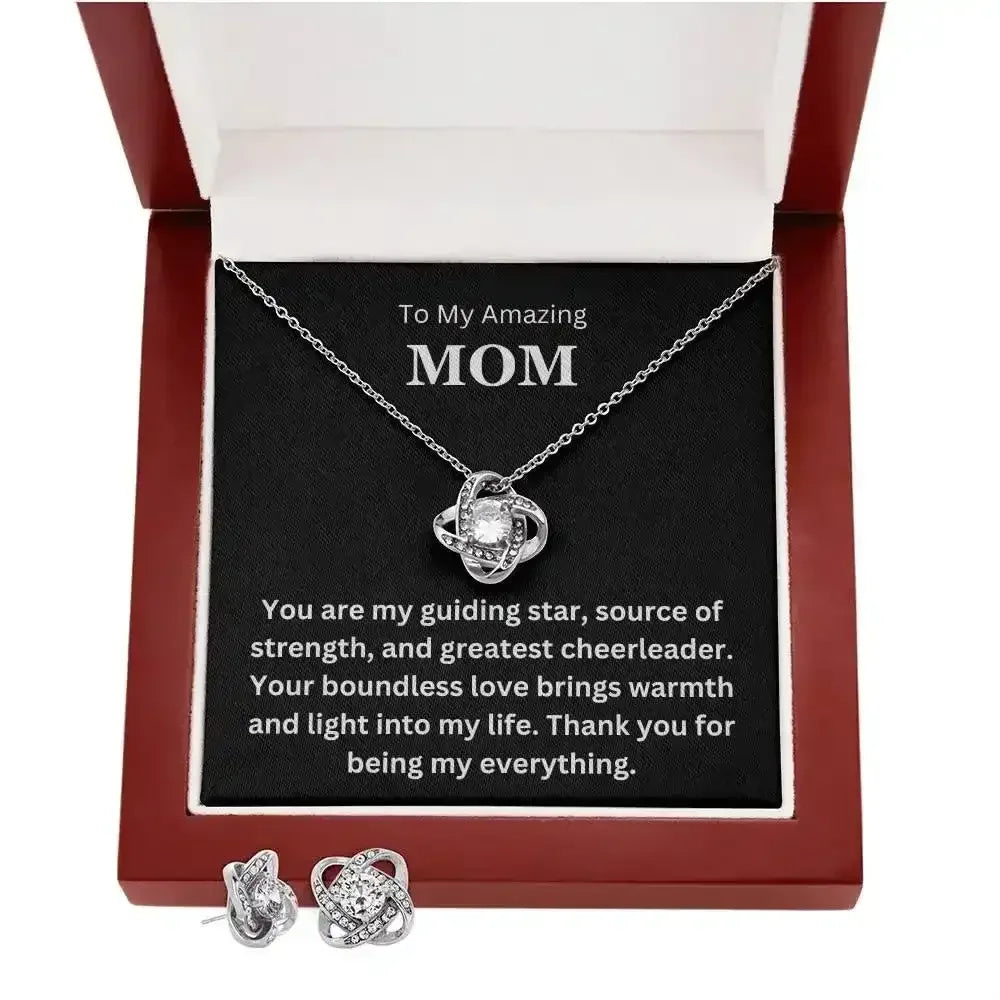 My Amazing Mom | Love Knot Necklace Set - Whatever You Like Shop