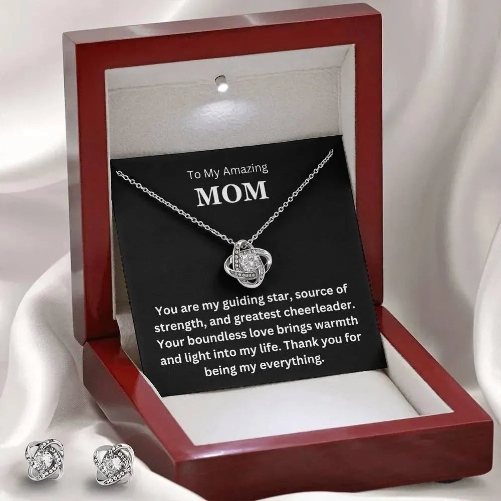 Love Knot Necklaces for Mom-To My Amazing Mom - Whatever You Like Shop