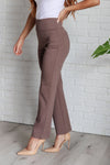 Magic Straight Pants-Dark Mocha - Whatever You Like Shop