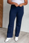 Magic Straight Pants-Navy - Whatever You Like Shop