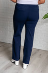 Magic Straight Pants-Navy - Whatever You Like Shop