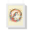 Magical Unicorn Framed Vertical Poster Fast Shipping from the USA - Whatever You Like Shop