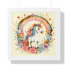 Magical Unicorn Framed Vertical Poster Fast Shipping from the USA - Whatever You Like Shop