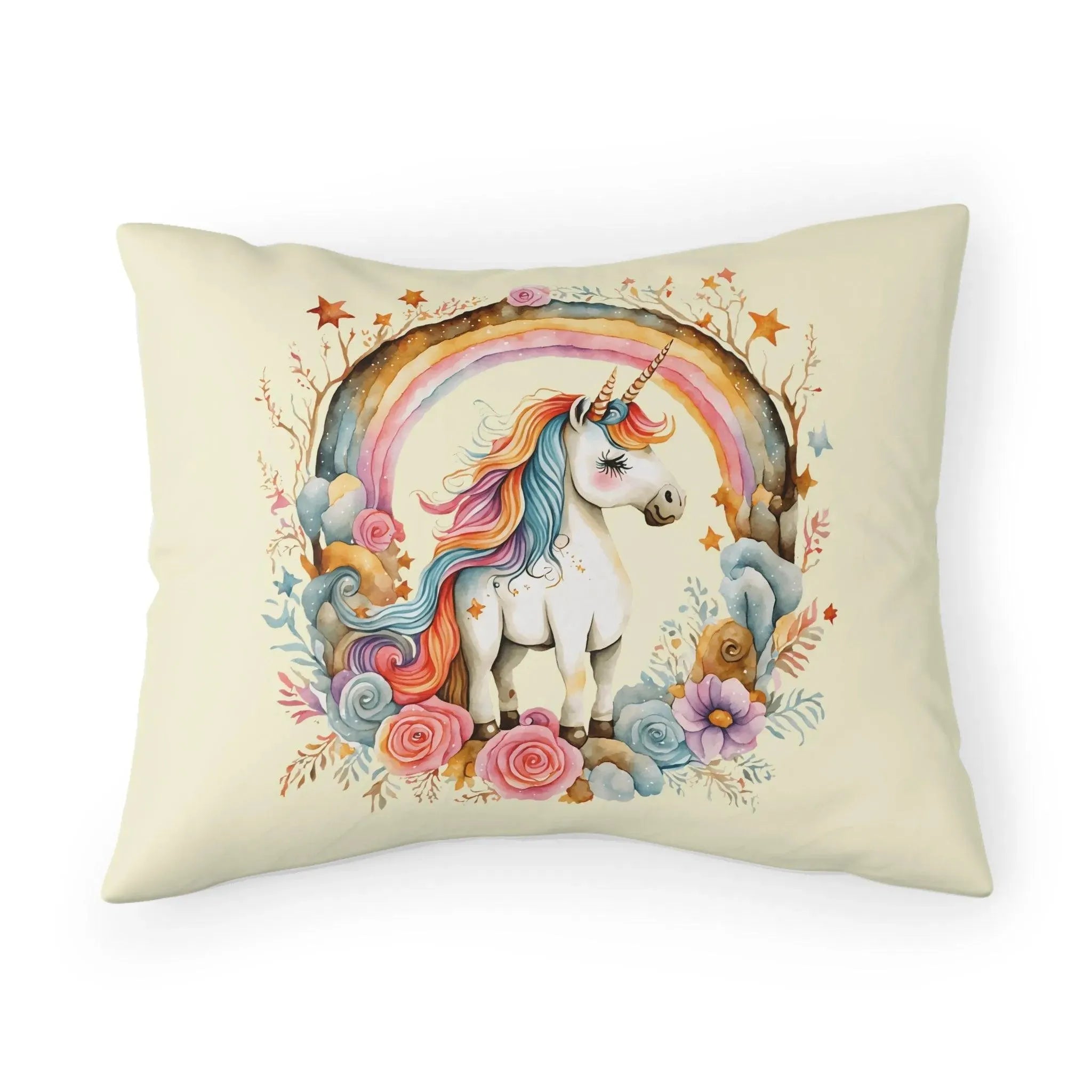 Magical Unicorn Pillow Sham 1 Piece Fast Shipping from the USA - Whatever You Like Shop