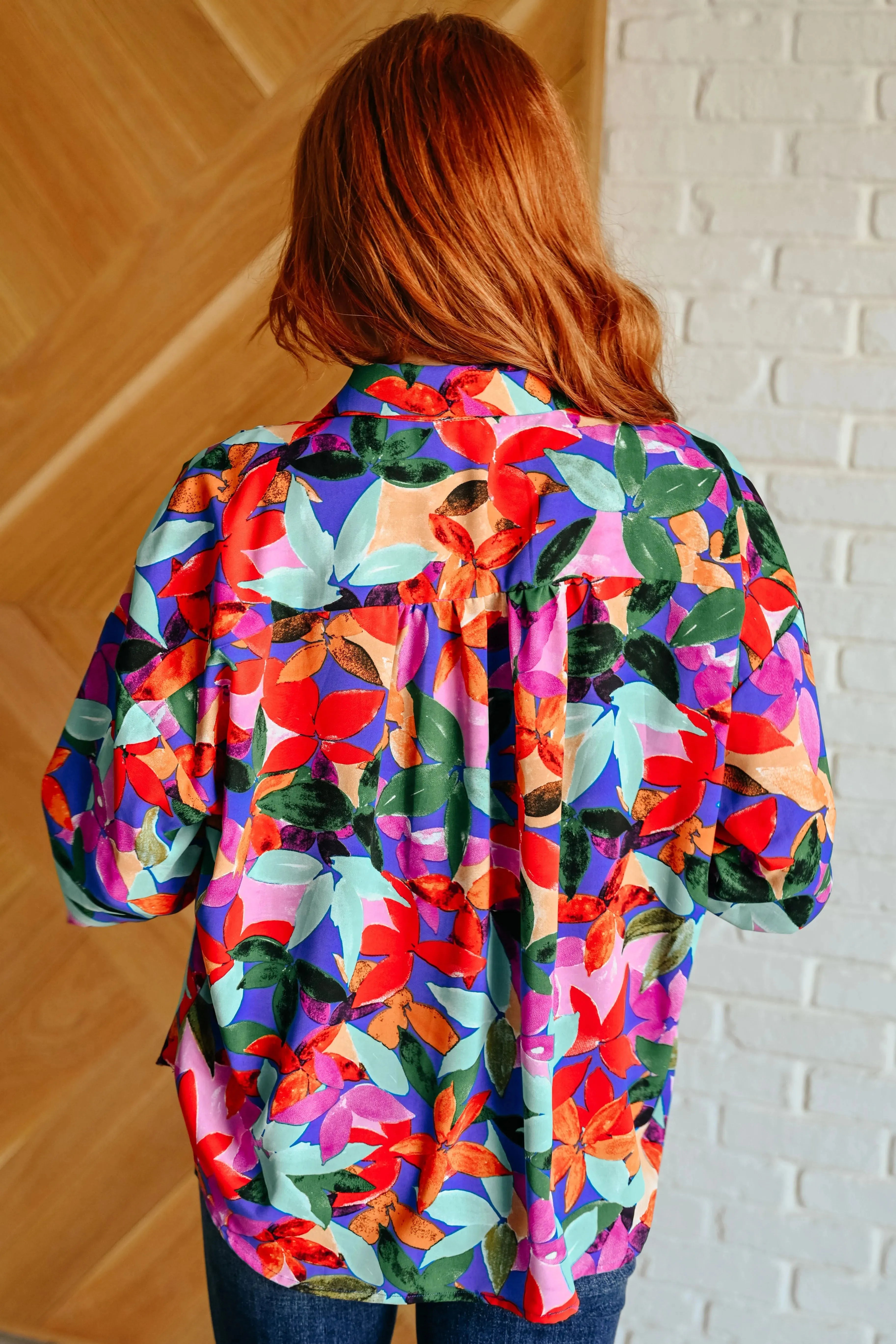 Make Like a Tree and Leaf Button Up Blouse - Whatever You Like Shop