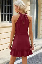 Marinna Grecian Neck Dress - Whatever You Like Shop