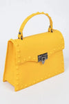 Matte Finish Studded Convertible Jelly Bag - Whatever You Like Shop