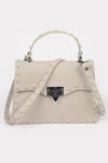 Matte Finish Studded Convertible Jelly Bag - Whatever You Like Shop