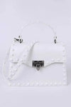 Matte Finish Studded Convertible Jelly Bag - Whatever You Like Shop