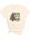 Merry and Bright Christmas Holiday Graphic Tee - Whatever You Like Shop