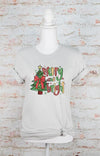 Merry and Bright Christmas Holiday Graphic Tee - Whatever You Like Shop