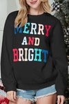 Merry and Bright Quilted Sweatshirt - Whatever You Like Shop